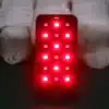 A portable red light panel called REDi iRad with red LED lights.