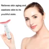A woman is holding REDi Lift, a device that claims to reduce skin aging and awaken skin to its youthful state.